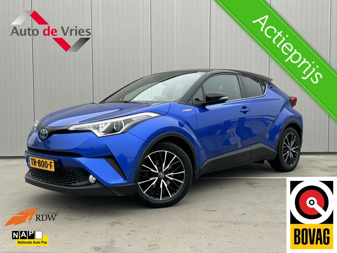 Toyota C-HR - 1.8 Hybrid Style|Navi|Trekhaak|NL-Auto - AutoWereld.nl