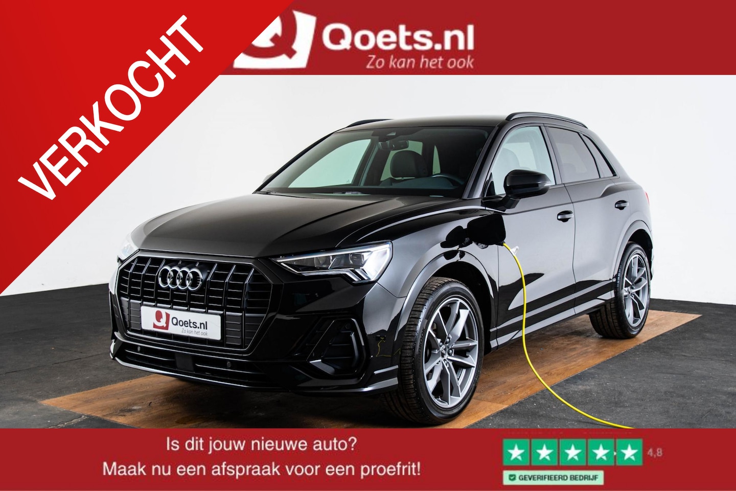 Audi Q3 - 45 TFSI e S edition S Line interieur - Buitenspiegels Elektrisch Inklapbaar - Sportstoelen - AutoWereld.nl