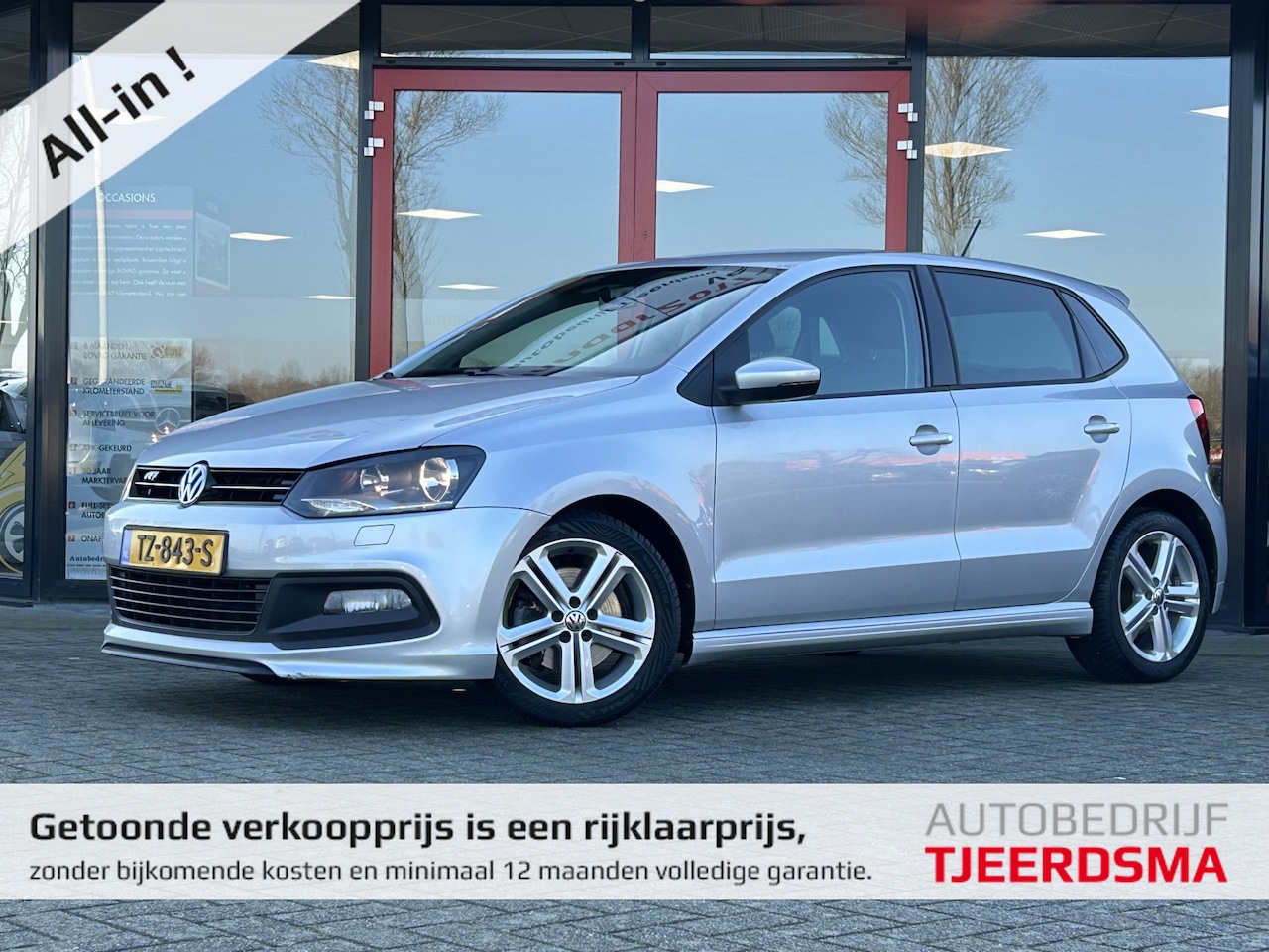 Volkswagen Polo - 1.2 TSI BlueMotion R-Line Edition Nieuwe Ketting/Navi/Clima/Cruise/PDC/Stoelverw - AutoWereld.nl