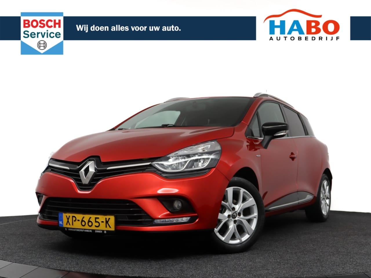 Renault Clio Estate - 0.9 TCE LIMITED AC/CRUISE/NAV/PARK.SENS/LMV/GETINT.GLAS/MIST.LAMP - AutoWereld.nl