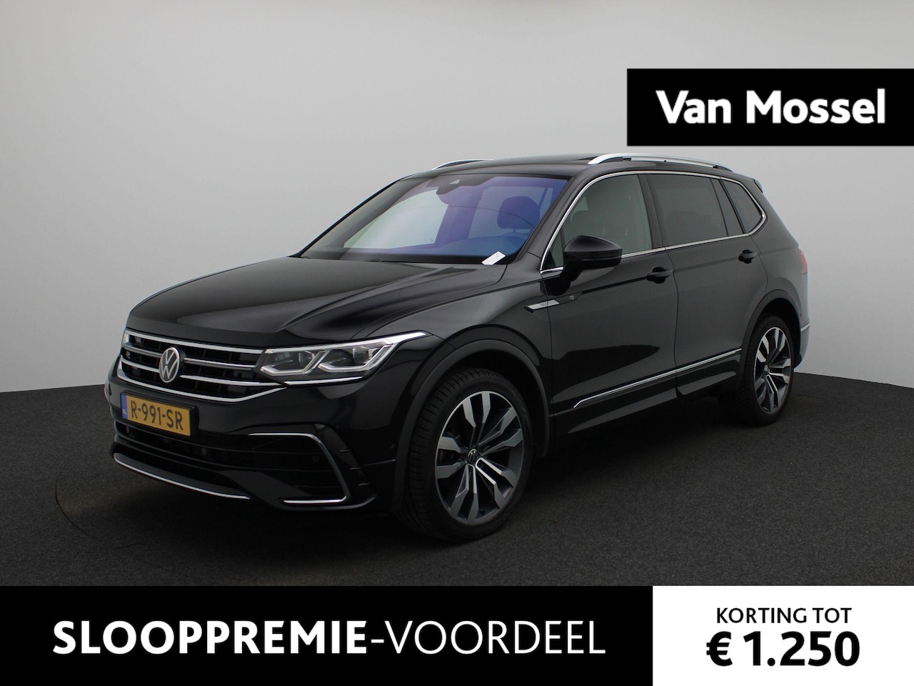 Volkswagen Tiguan Allspace - 1.5 TSI R-Line Business+ 7p. | IQ LIGHT | CAMERA | SCHUIF-KANTELDAK | STOEL-STUURWIELVERWA - AutoWereld.nl