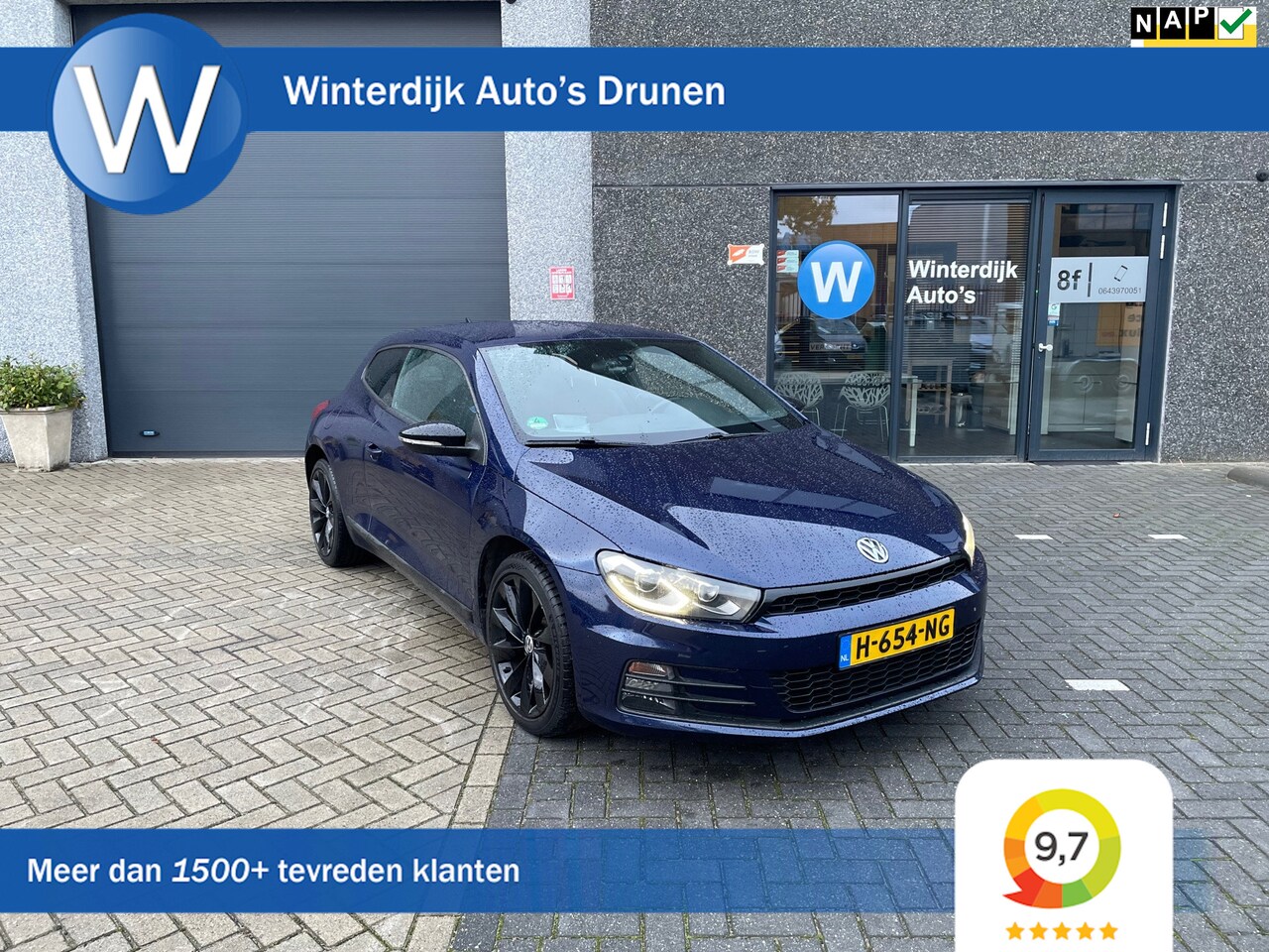 Volkswagen Scirocco - 2.0 TSI Automaat! Clima! Cruise! Navi! - AutoWereld.nl