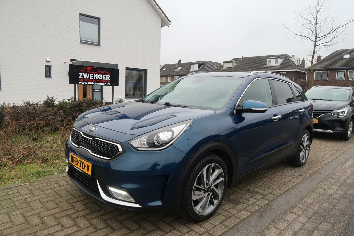 Kia Niro - 1.6 GDi Hybrid CAMERA|NAVIGATIE|CARPLAY|RIJSTROOK SENSOR|AIRCO|PDC - AutoWereld.nl