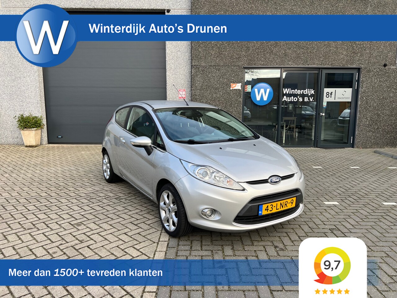 Ford Fiesta - 1.25 Titanium Clima! Cruise! Voorruitverwarming! - AutoWereld.nl