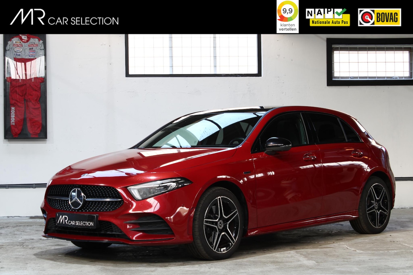 Mercedes-Benz A-klasse - 250 e Premium Plus | AMG | Night | Panoramadak | Head-Up | Memory | Camera | - AutoWereld.nl