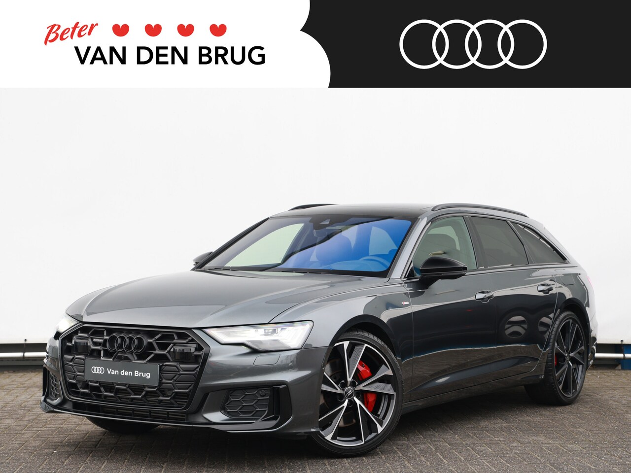 Audi A6 Avant - 55 TFSI e quattro S edition Competition 367pk | Pano | B&O | HUD | 360° camera | Adap. ond - AutoWereld.nl