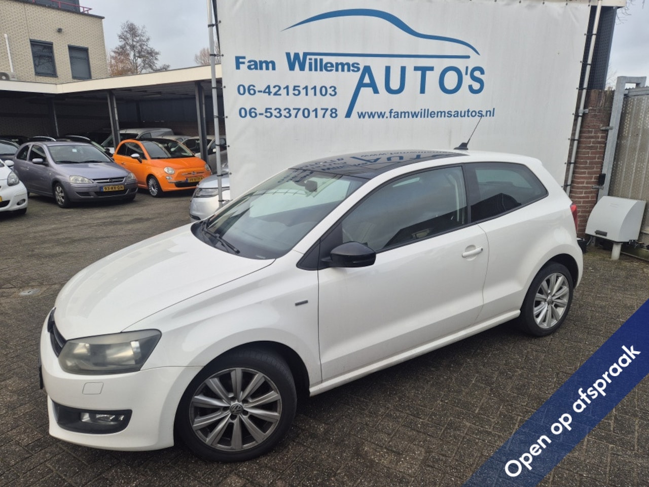 Volkswagen Polo - 1.2-12V Airco Navi Panoramadak - AutoWereld.nl