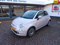 Fiat 500 - 1.2 Rockstar Cabrio Unieke kleur Rose metallic Navi./Apple CarPlay/Android/Airco /16"LMV /