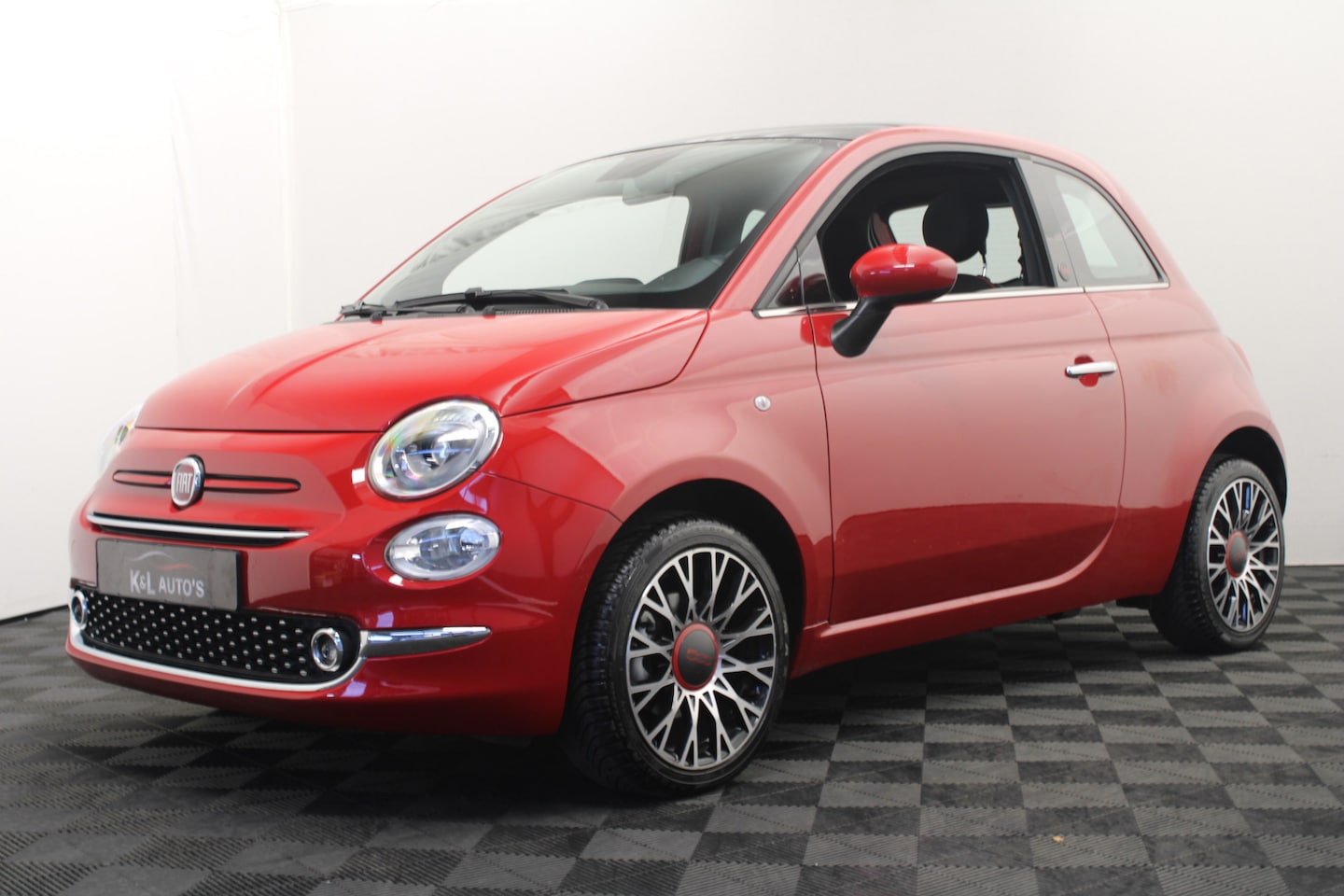 Fiat 500 - 1.0 Hybrid RED |Pano|Navi| - AutoWereld.nl