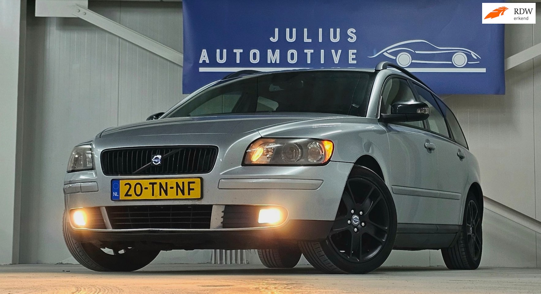 Volvo V50 - 1.8 Edition I Sport Airco-Trekhaak-NieuweAPK-Netjes! - AutoWereld.nl