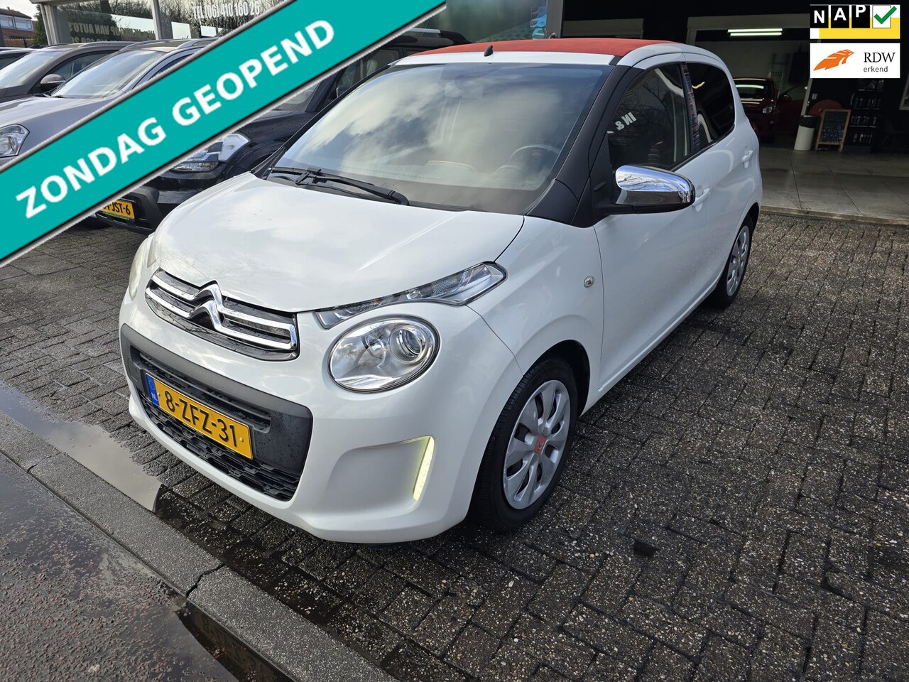 Citroën C1 - 1.0 e-VTi Airscape Feel | 1E EIGENAAR | 12MND GARANTIE | CABRIODAK | CRUISE | AIRCO | - AutoWereld.nl