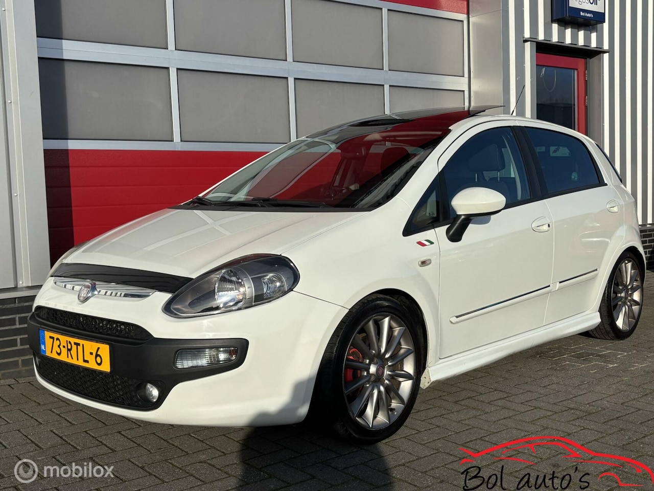 Fiat Punto Evo - 1.4-16V Multiair Sport pano/lmv nieuwe apk! - AutoWereld.nl