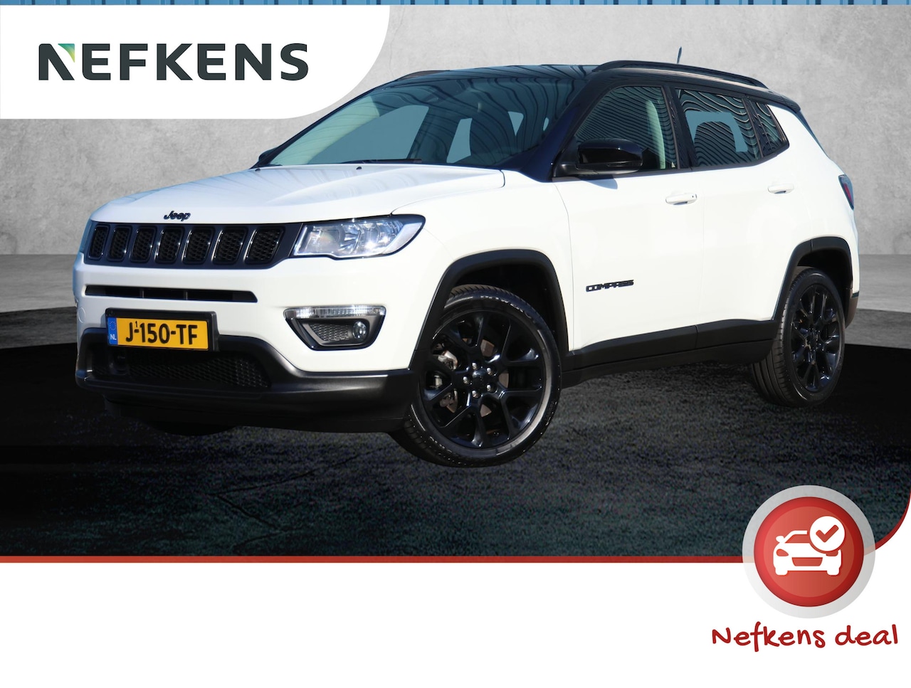 Jeep Compass - 130pk Turbo Night Eagle Liberty Edition | 1ste eigenaar | Camera | Keyless | 19"LMV | Navi - AutoWereld.nl