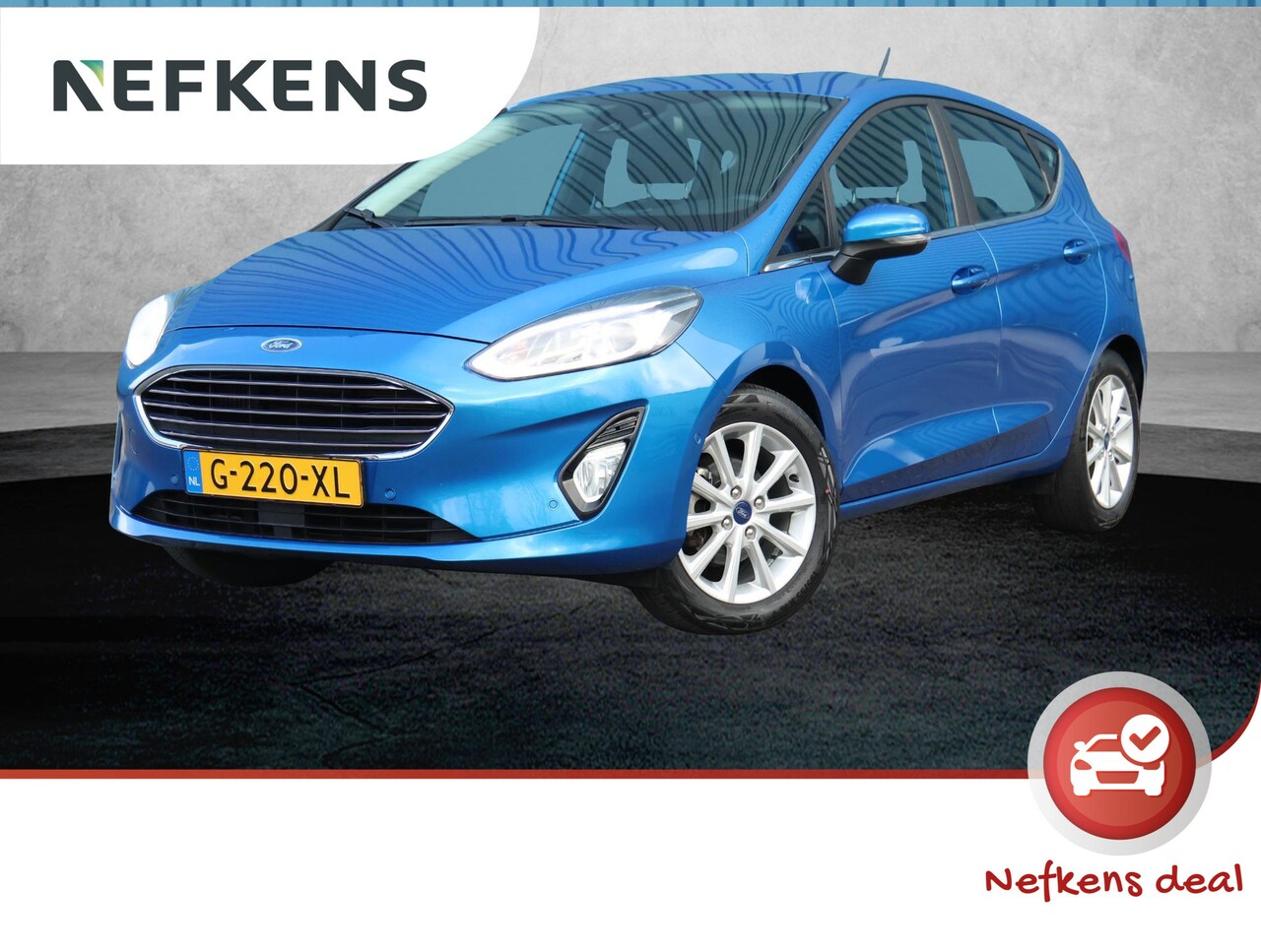 Ford Fiesta - 95pk Titanium | 1ste eigenaar | Winterpack | AppleCarPlay | LED | Climate | 5deurs. - AutoWereld.nl