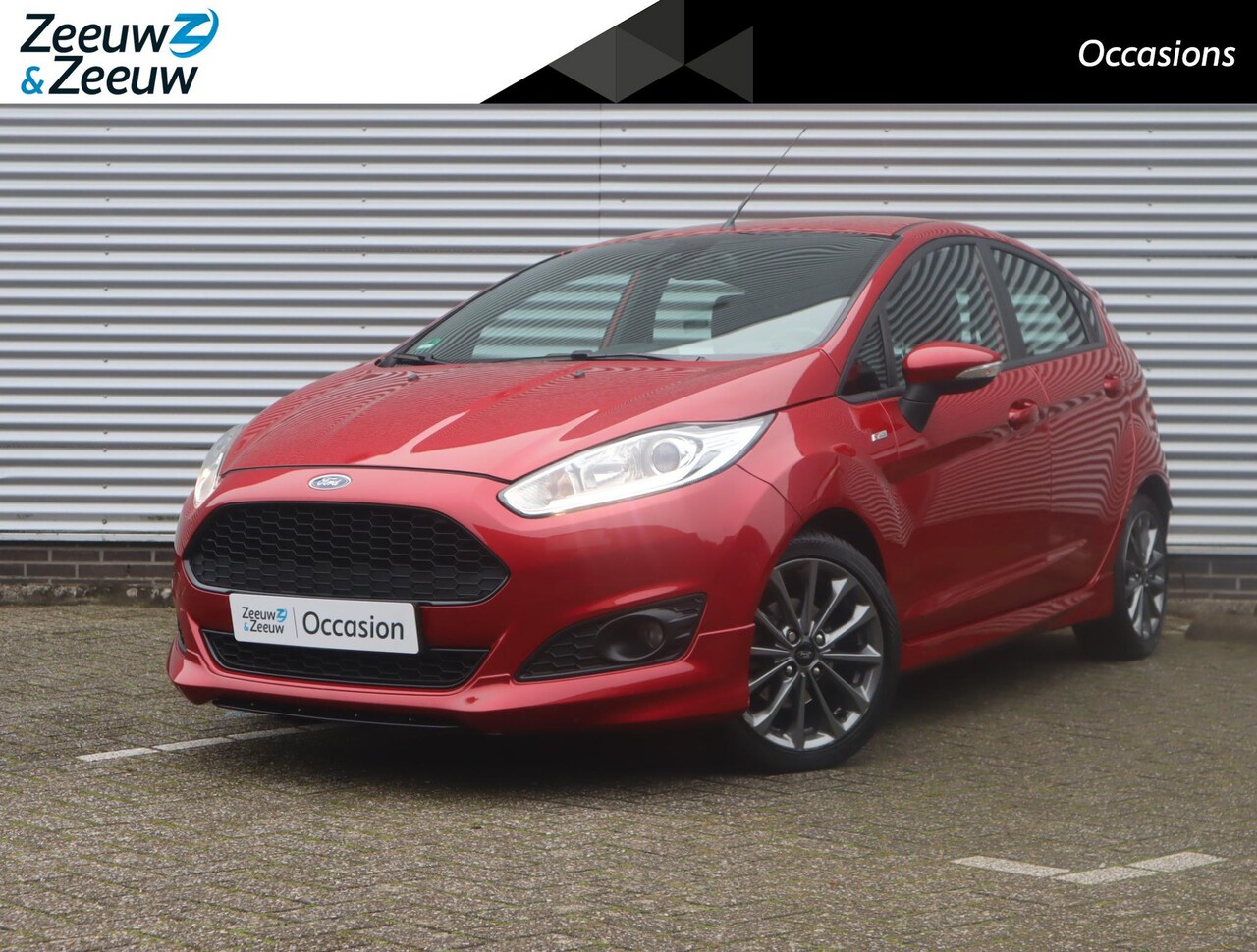 Ford Fiesta - 1.0 EcoBoost ST Line | Zeer nette auto | Navigatie | Bluetooth | Voorruitverwarming | 17" - AutoWereld.nl