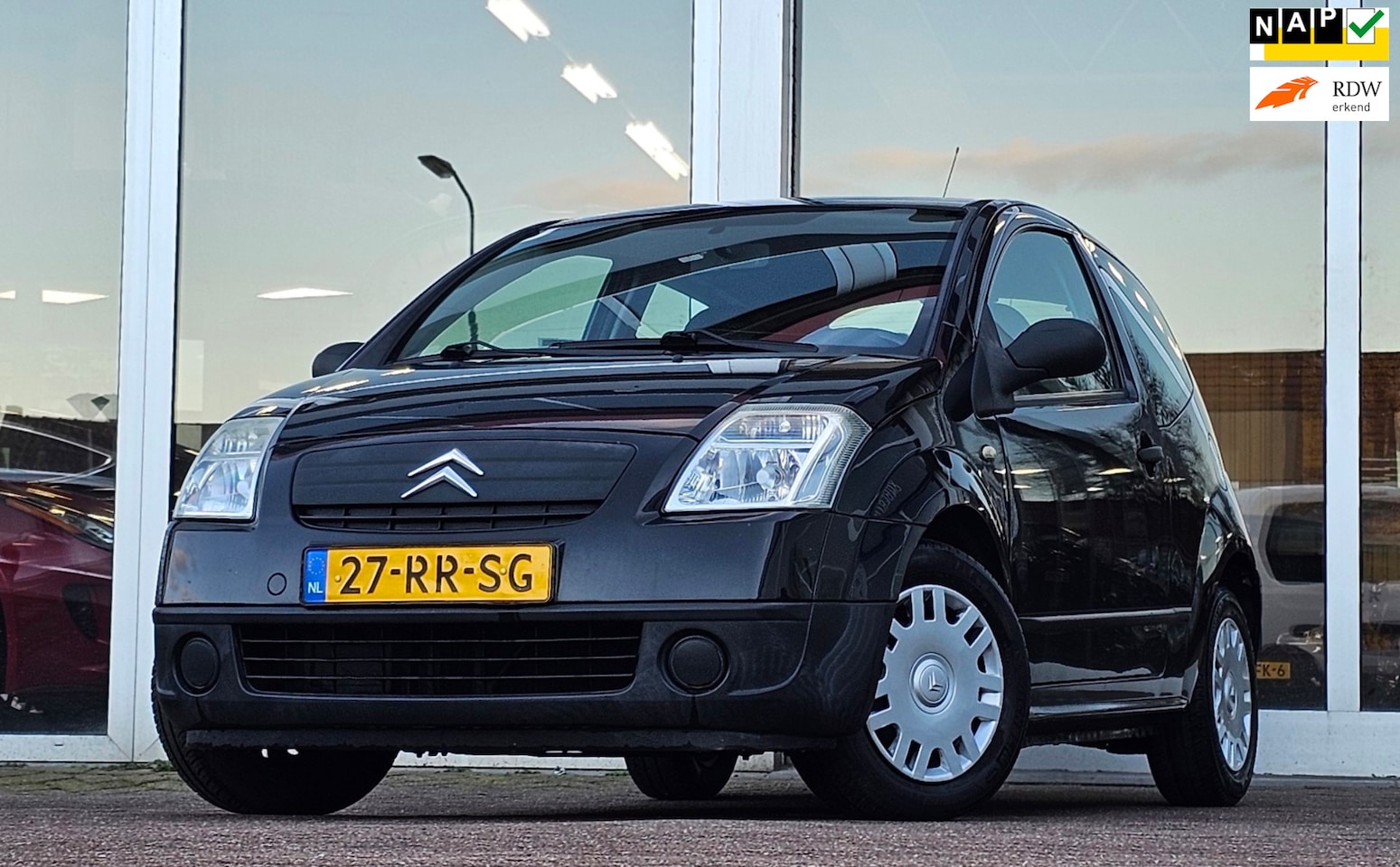 Citroën C2 - 1.1i Séduction 3e Eigenaar-Nieuwe APK-Parkeersensoren-Mooi! - AutoWereld.nl