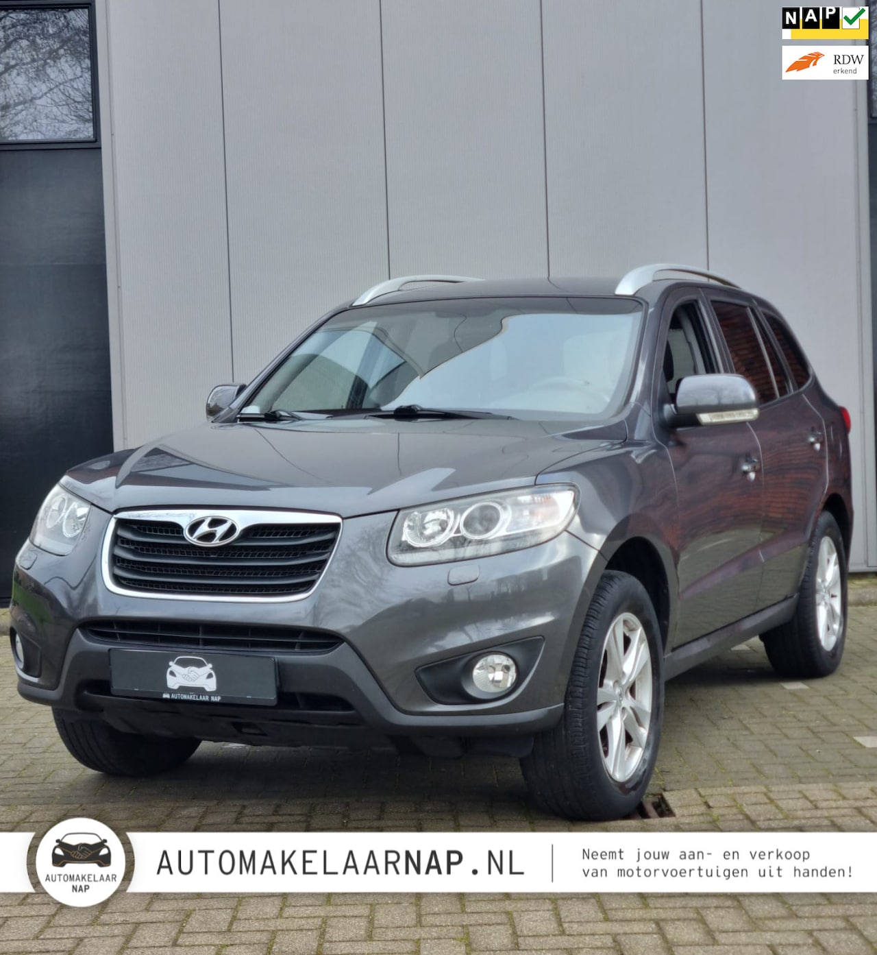 Hyundai Santa Fe - 2.4i CVVT Style 174PK NIEUWE APK + Onderhoudsbeurt - AutoWereld.nl