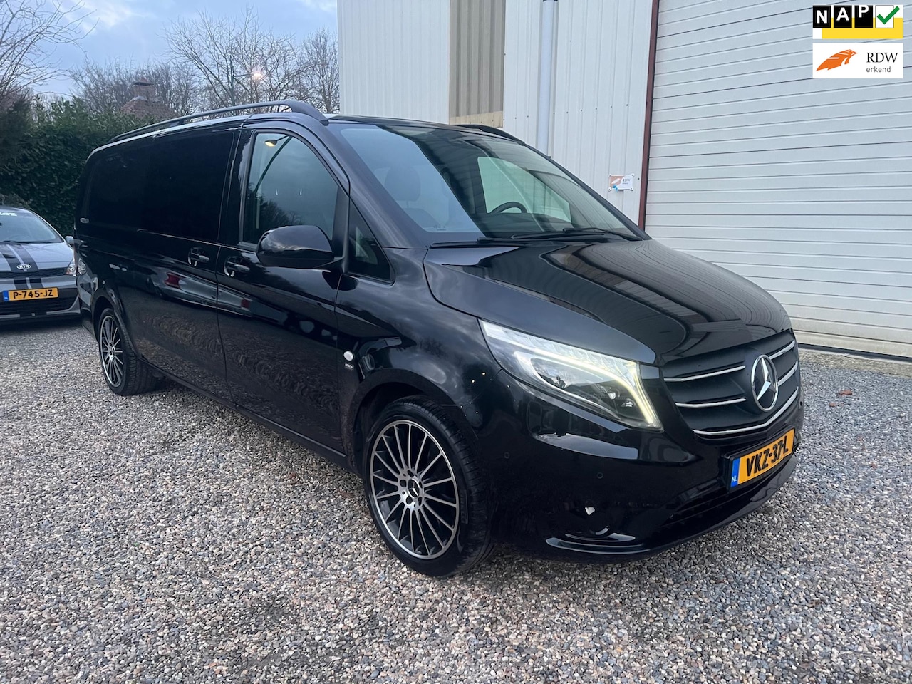 Mercedes-Benz Vito - 119 CDI Extra Lang 2xSCHUIFD.DUBBEL-CAB.LED.LEER.NAP! - AutoWereld.nl