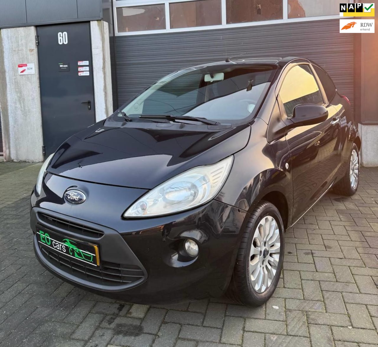 Ford Ka - 1.2 Titanium X airco zwart - AutoWereld.nl