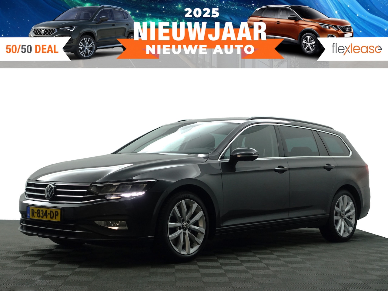 Volkswagen Passat Variant - 1.5 TSI Business Aut- Ada Cruise, Ergo Comfort, Keyless, Carplay, Park Assist, Elek Trekha - AutoWereld.nl