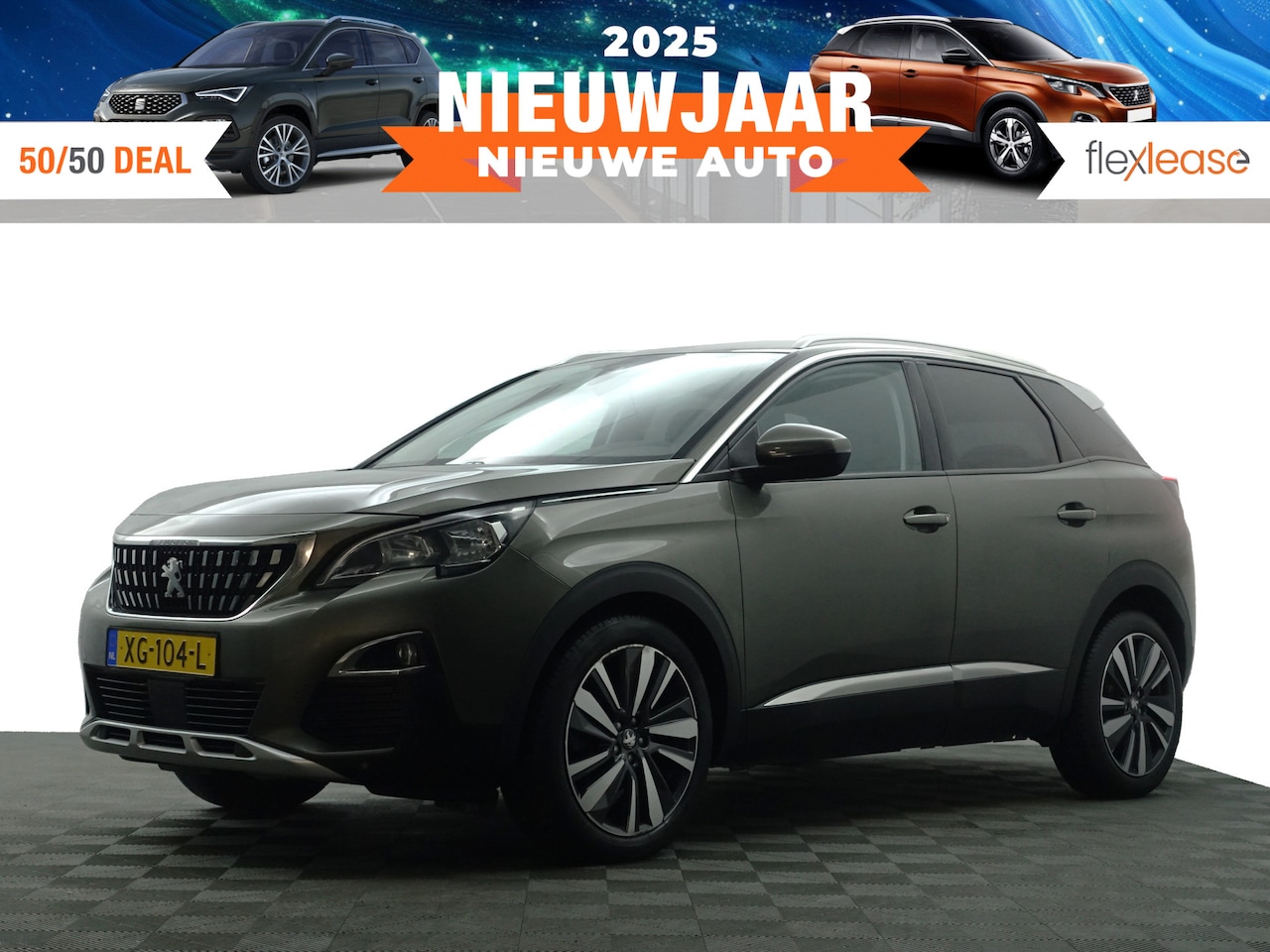 Peugeot 3008 - 1.2 PureTech Allure- Sport Leder Interieur, Sfeerverlichting, Carplay, Xenon Led, Virtual - AutoWereld.nl