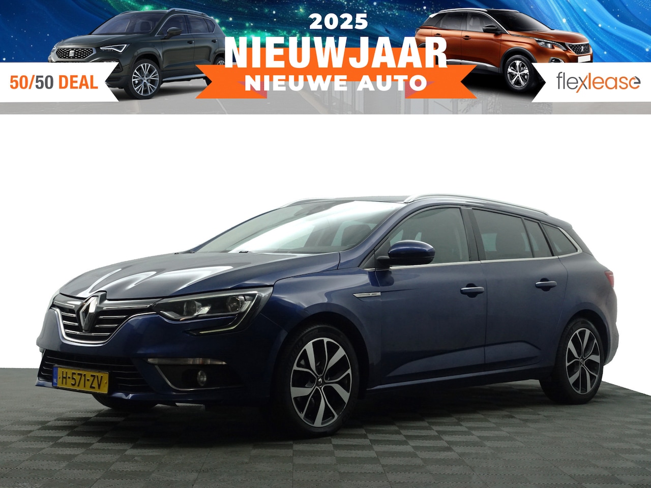 Renault Mégane Estate - 1.3 TCe 141pk Bose Aut- Ada Cruise, Sfeerverlichting, Bose Audio, Leder Interieur, Trekhaa - AutoWereld.nl