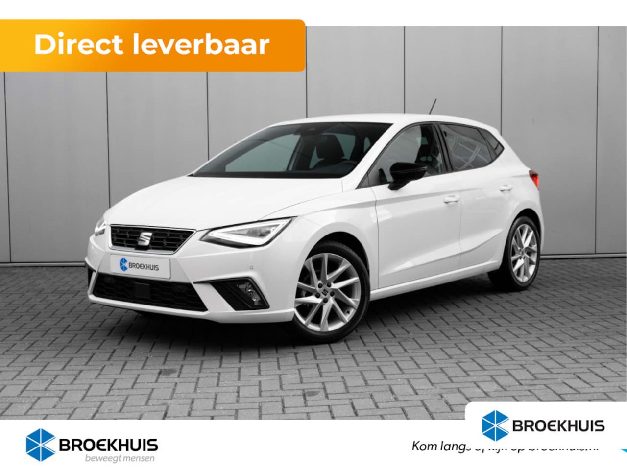 Seat Ibiza - 1.0 EcoTSI 95 5MT FR | 17 inch lichtmetalen velgen, (7J x 17) | Airconditioning automatisc - AutoWereld.nl