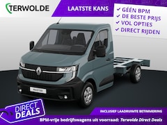 Renault Master - Chassis Cabine L3H1 T35 dCi 150 6MT Advance | C-Shape LED dagrijverlichting | Elektronisch