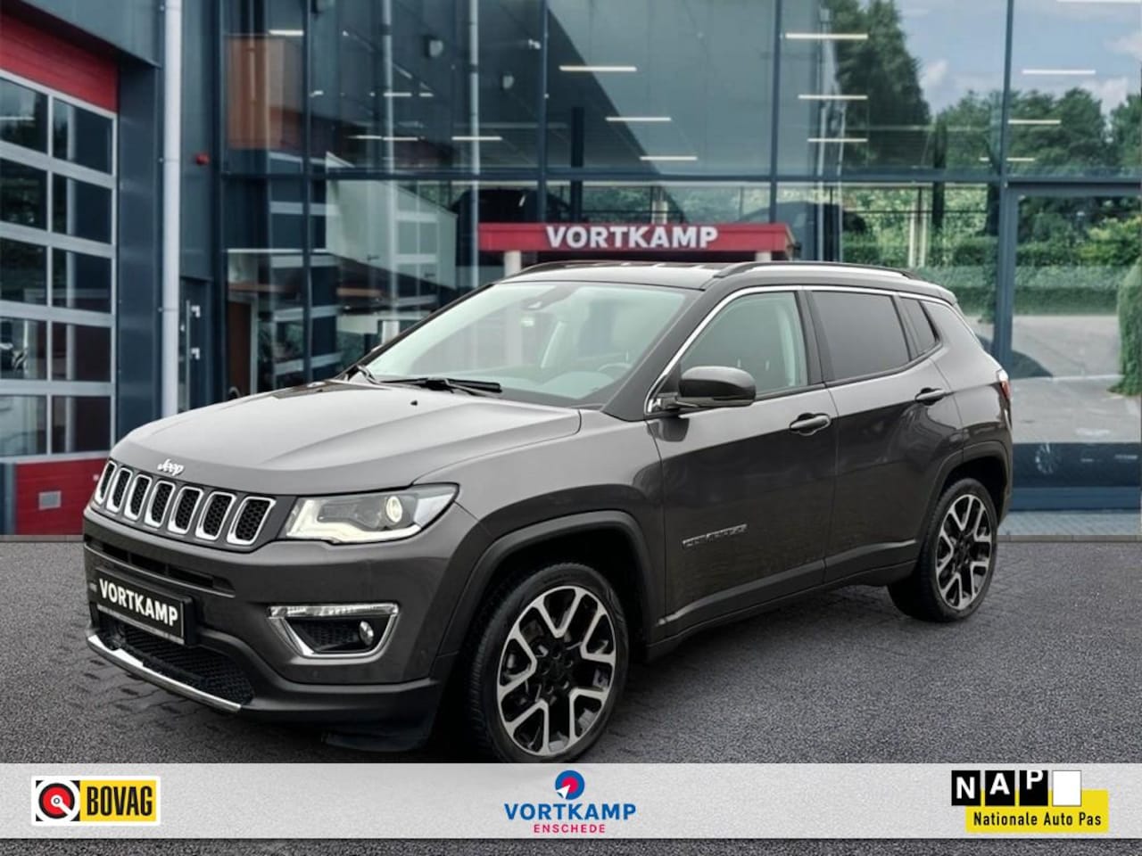 Jeep Compass - 1.3 MULTI AIR LIMITED FWD CAMERA/ACC/STOEL-STUURVERW - AutoWereld.nl