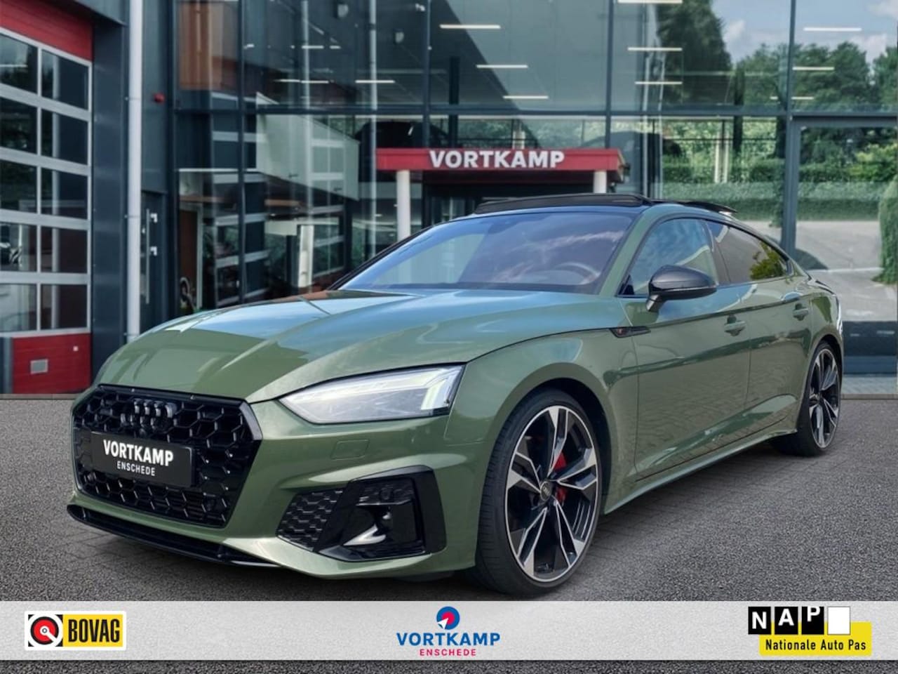 Audi A5 - 45 TFSI QUATTRO S LINE Competition EDITION PANO-DAK/LASER-LIGHT/ - AutoWereld.nl