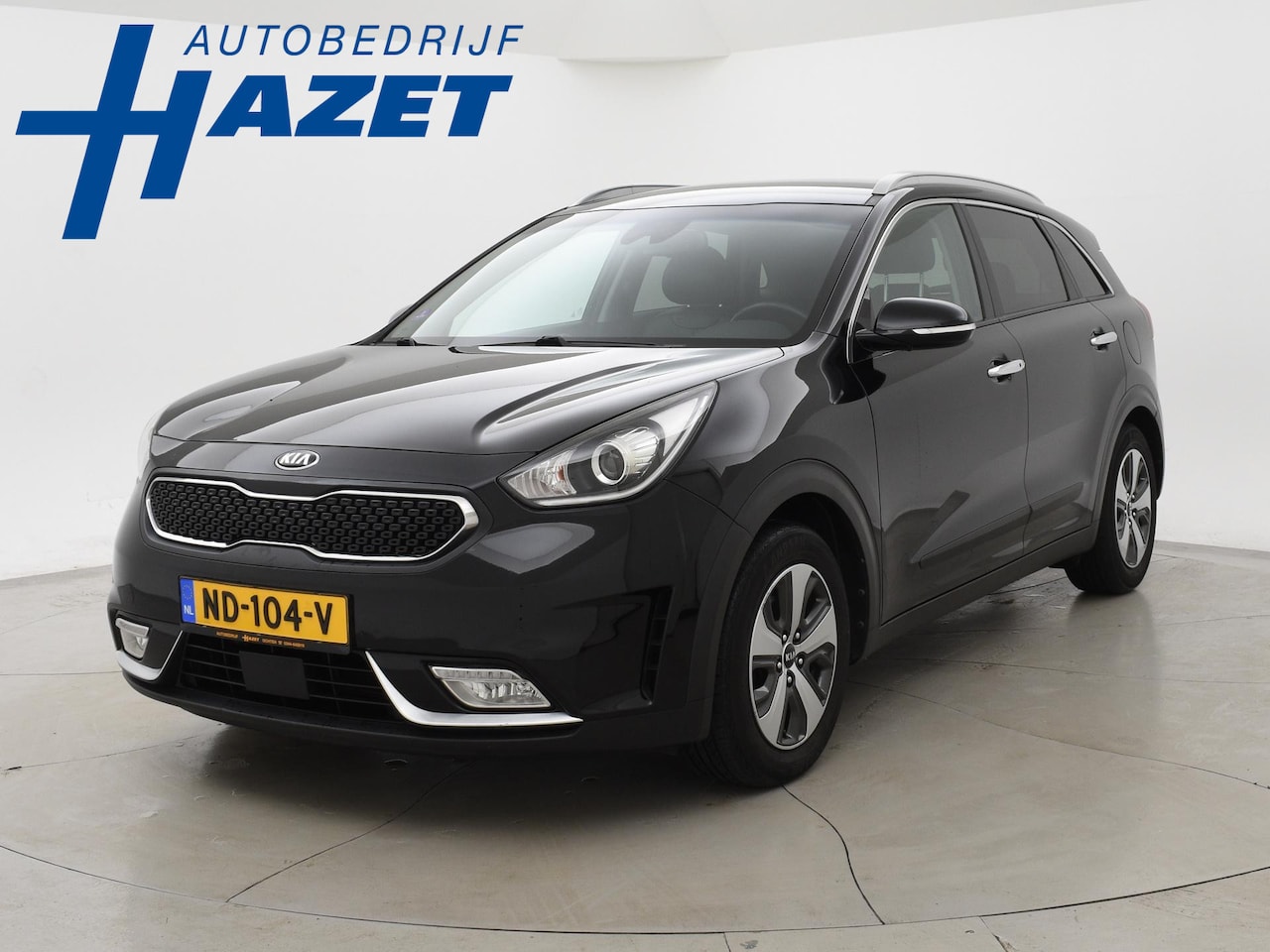 Kia Niro - 1.6 GDi HYBRID AUT. + CARPLAY | AFN. TREKHAAK | STOEL/STUURWIELVERW. | CAMERA - AutoWereld.nl