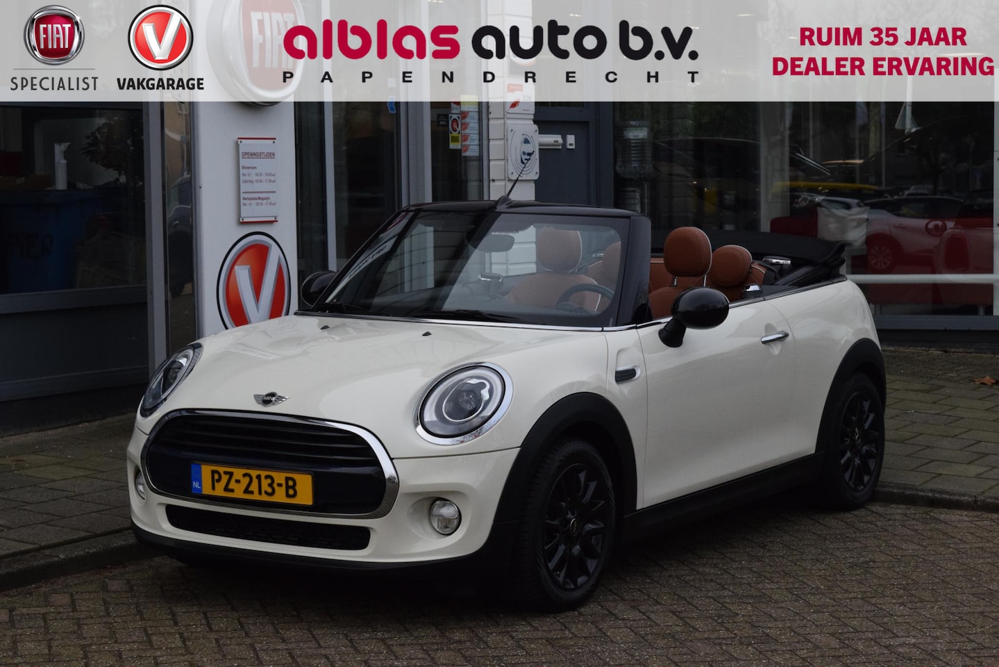 MINI Cabrio - Mini 1.5 Cooper Pepper Ser. Bus.|Leer sportst.Led| Mini Mini Cabrio 1.5 Cooper Pepper Seri - AutoWereld.nl