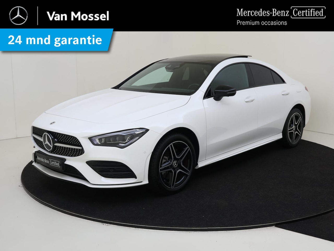 Mercedes-Benz CLA-Klasse - 250 e AMG Line / Stoelverwarming / 360Graden-Camera / Night-Pakket / Panaroma-schuifdak / - AutoWereld.nl