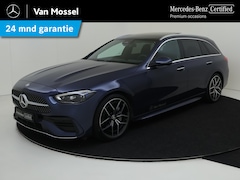 Mercedes-Benz C-klasse Estate - 200 AMG Line / Stoelverwarming / 360Graden-Camera / Panaroma-schuifdak / Memory-Stoelen /