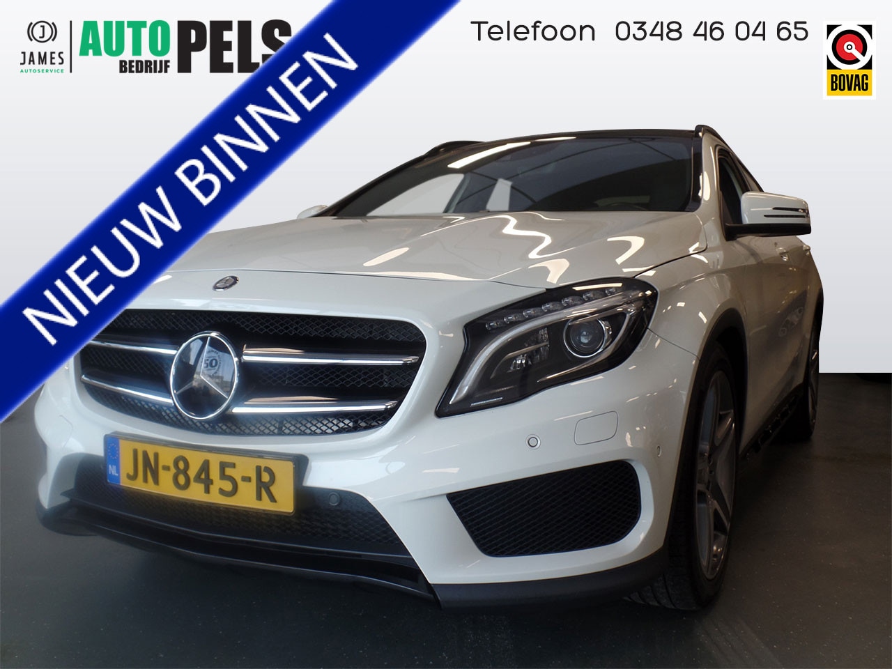 Mercedes-Benz GLA-Klasse - 250 Prestige Automaat, AMG pakket!!, Navigatie, Xenon, Panodak/Schuifdak, Deels leder alca - AutoWereld.nl