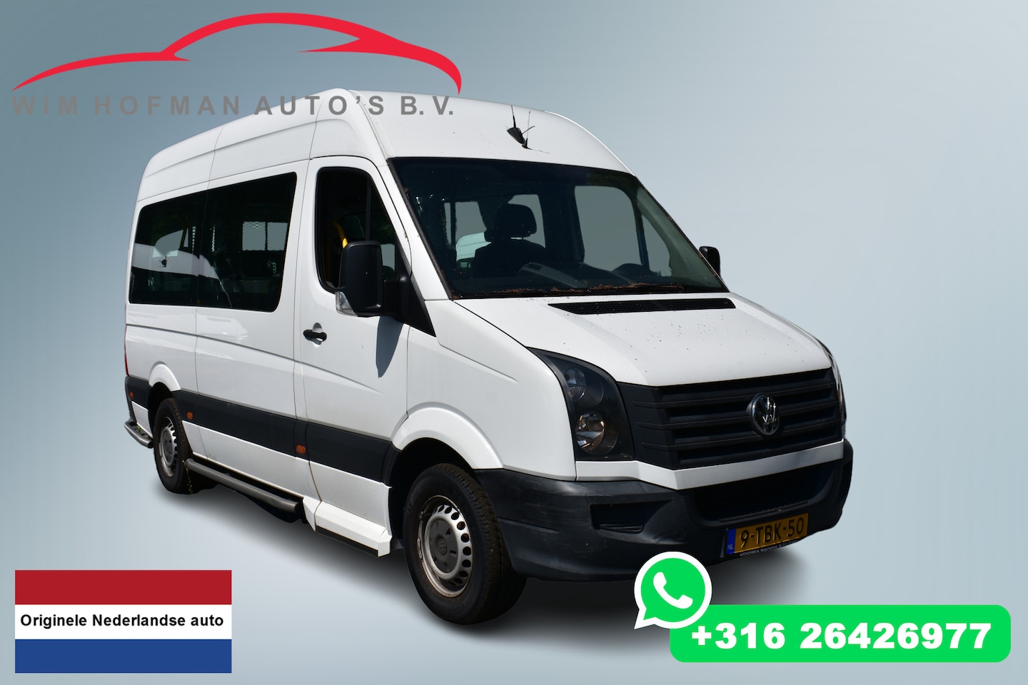 Volkswagen Crafter - 35 2.0 TDI L2H1 Combi BM Airco Rolstoellift BPM Vrij 9Pers - AutoWereld.nl