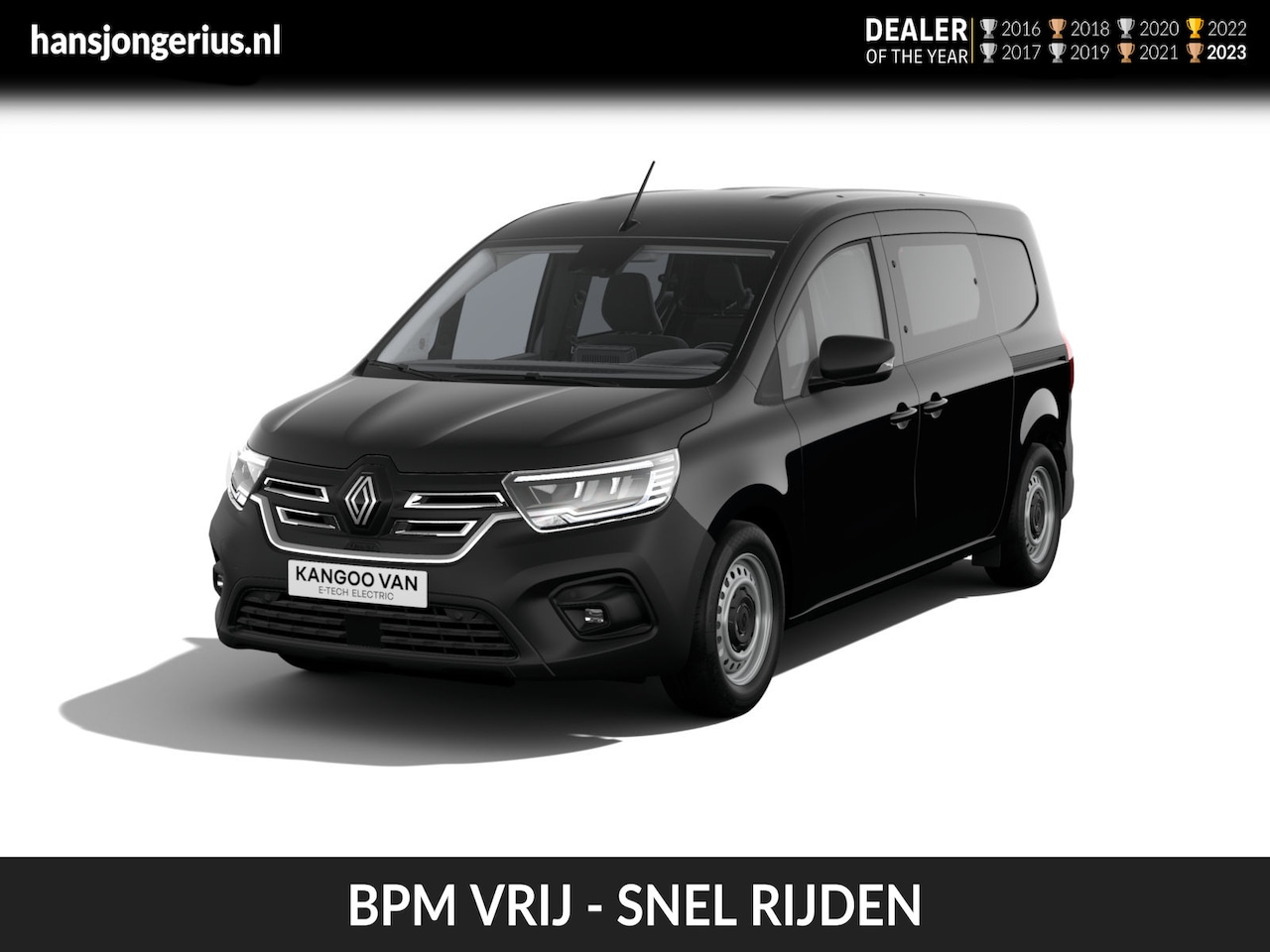 Renault Kangoo E-Tech - Dubbele Cabine L2H1 44kWh 120 1AT Advance | Cruise control en snelheidsbegrenzer | Elektri - AutoWereld.nl