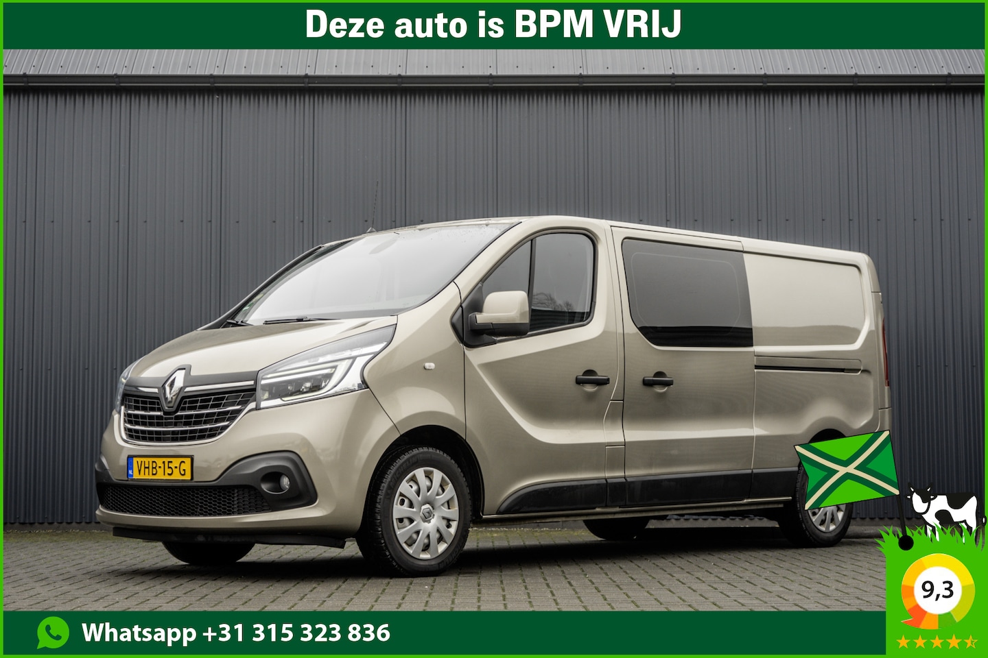 Renault Trafic - 2.0 dCi L2H1 | Nieuwstaat | Euro 6 | 146 PK | 6-Persoons | Cruise | Climate | DC | LED | S - AutoWereld.nl