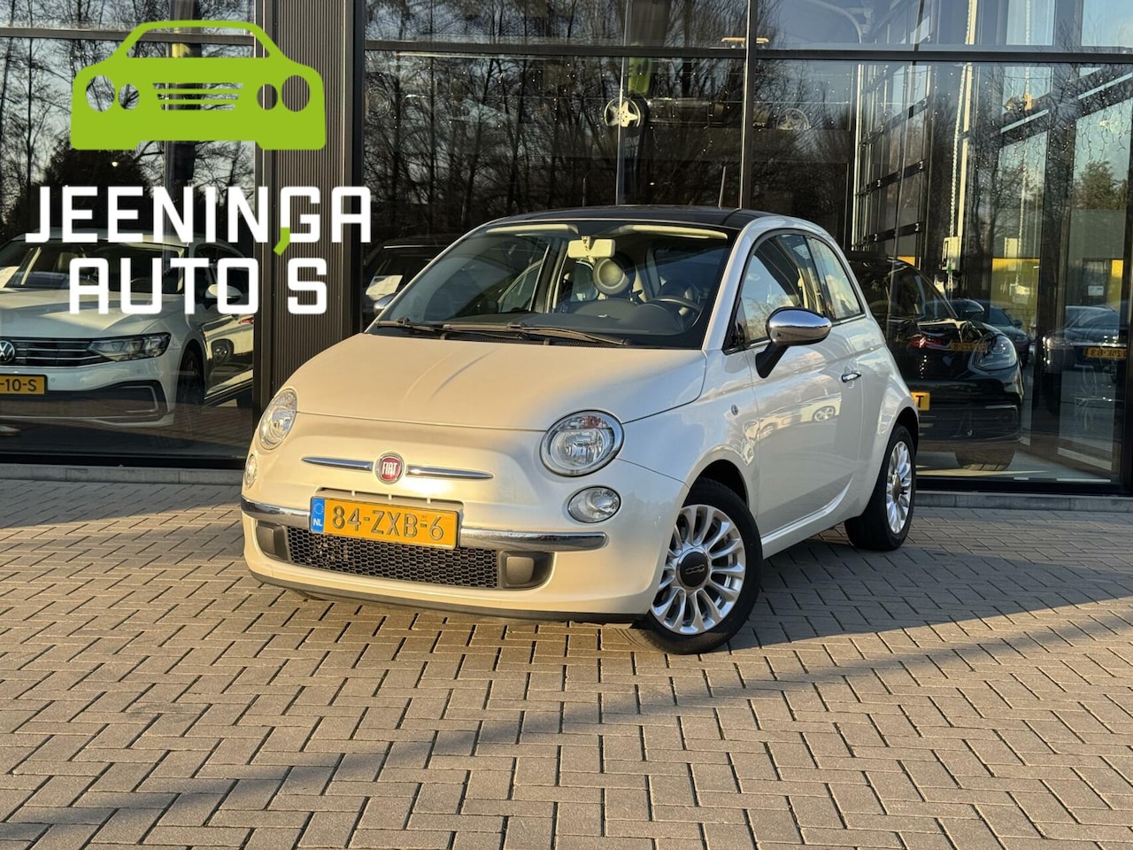 Fiat 500 - 0.9 TwinAir Lounge | Dak | Airco | Lichtmetaal - AutoWereld.nl