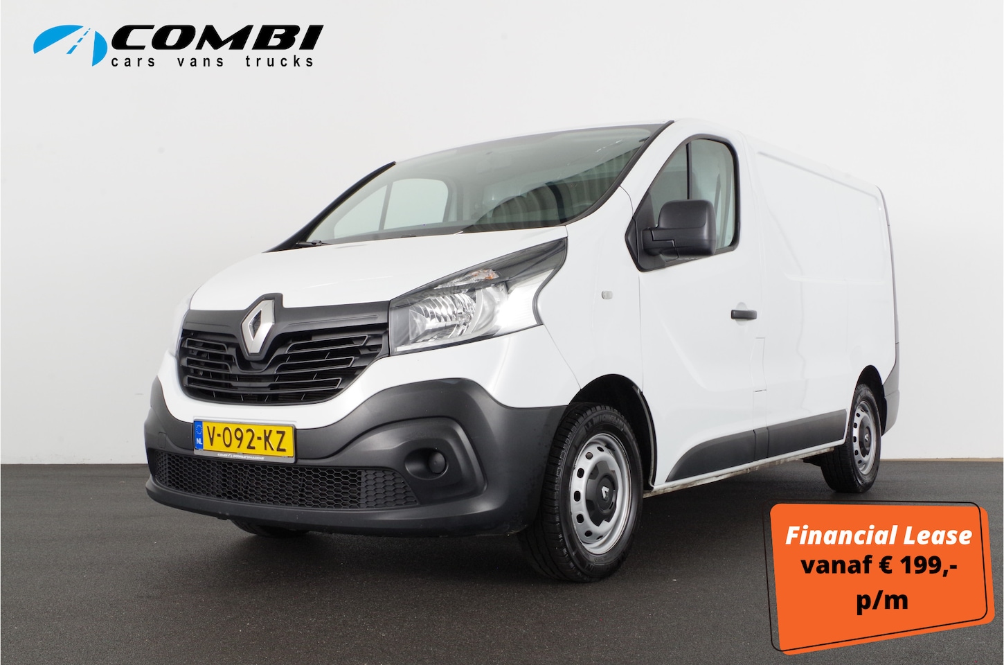 Renault Trafic - 1.6 dCi T29 L1H1 Comfort > trekhaak/navi/cruise/bluetooth/goed onderhouden... - AutoWereld.nl