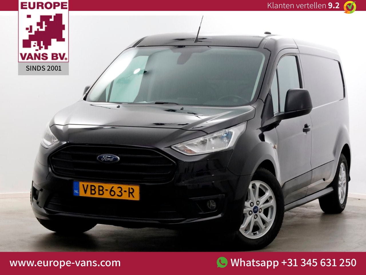 Ford Transit Connect - 1.5 EcoBlue 100pk E6 Automaat L2 Trend Airco/Navi/Camera 06-2019 - AutoWereld.nl