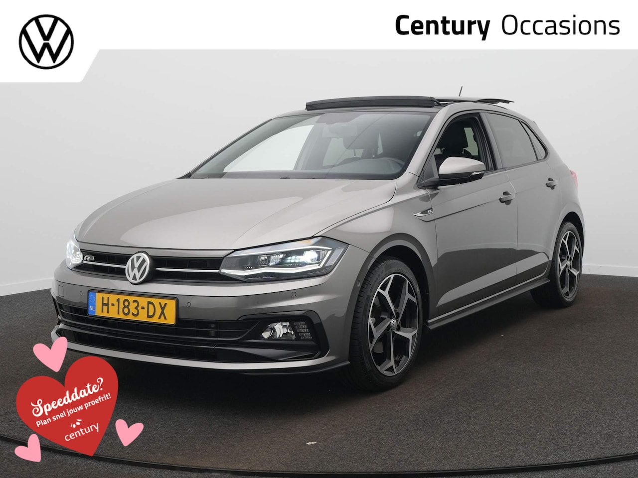 Volkswagen Polo - 1.0 TSI Highline Business R 17 Inch - Panoramadak - R-Line - Automaat - Led - AutoWereld.nl