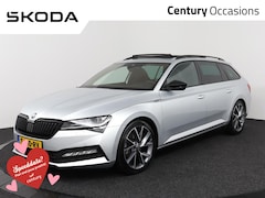 Skoda Superb Combi - 1.5 TSI 150Pk Automaat Sportline Business Panodak + Elec. klep + ACC + Zwart optiek + Elec