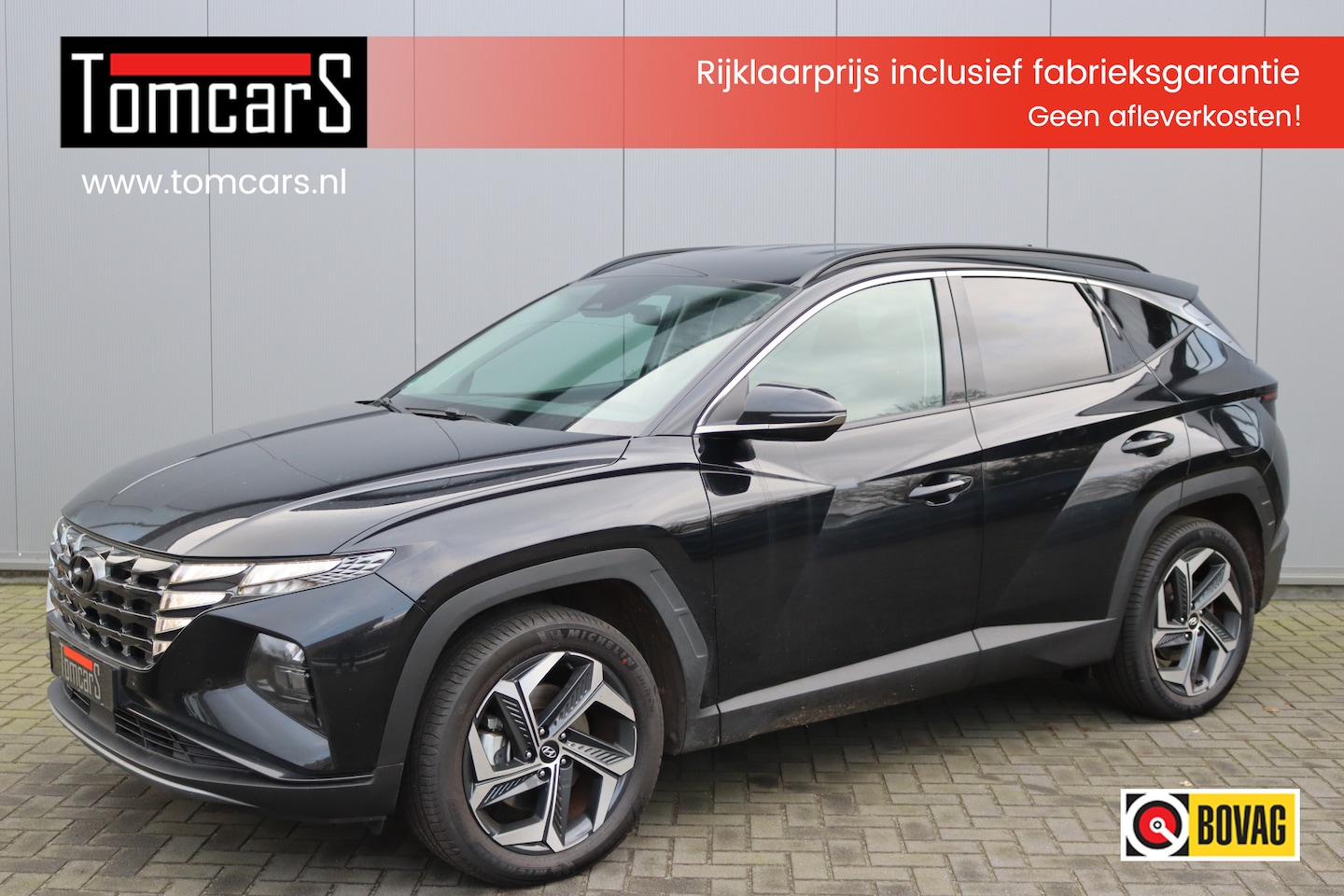 Hyundai Tucson - 1.6 T-GDI PHEV 265PK 4WD Comfort Smart Navigatie/Camera/Adaptive-Cruisecontrol/Winterpack - AutoWereld.nl