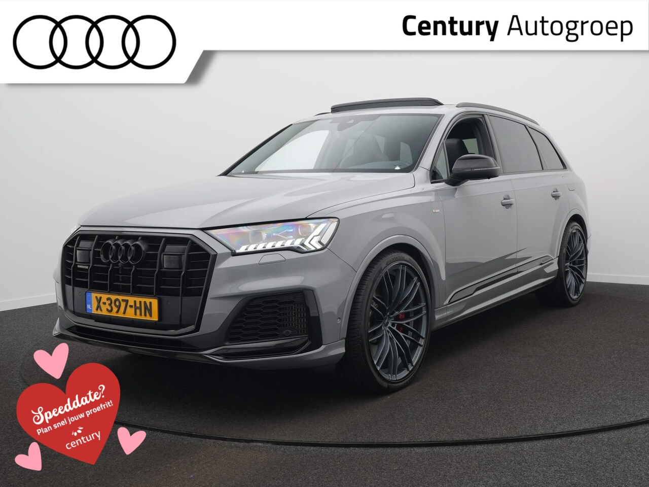 Audi Q7 - 60 TFSI e quattro Pro Line S Competition ABT 456PK | S-Line | Panoramadak | Elek. Trekhaak - AutoWereld.nl