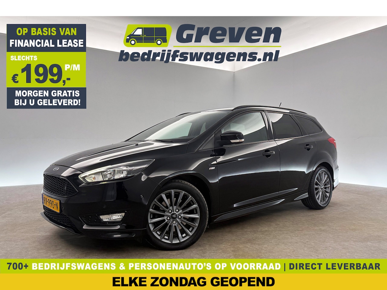 Ford Focus - 1.5 ST-Line 150PK Clima Carplay Cruise Navi Parkeersensoren 17''LMV - AutoWereld.nl