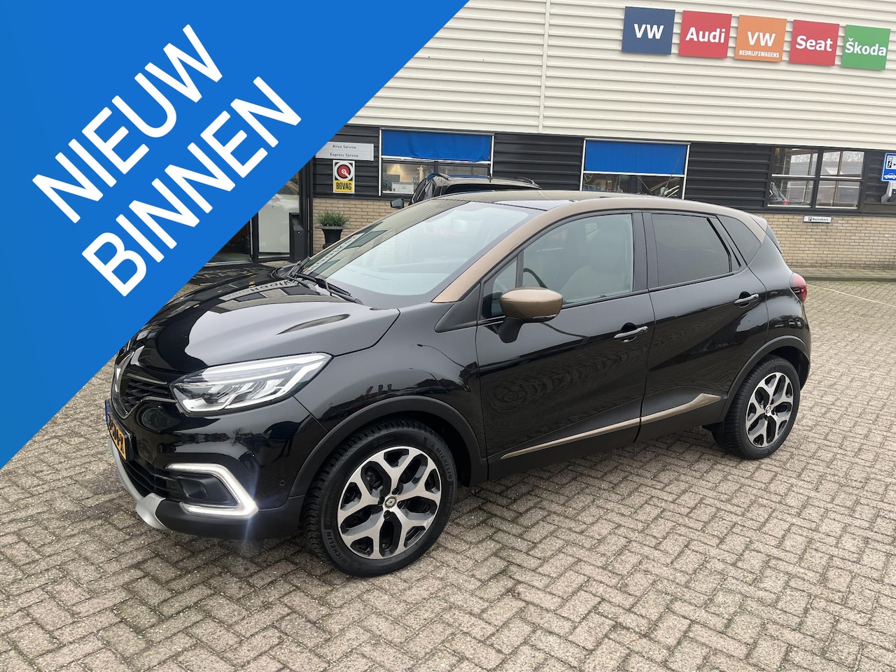 Renault Captur - 1.2 TCe Edition One panoramadak, a. camera, deels leer, two tone, navietc. - AutoWereld.nl