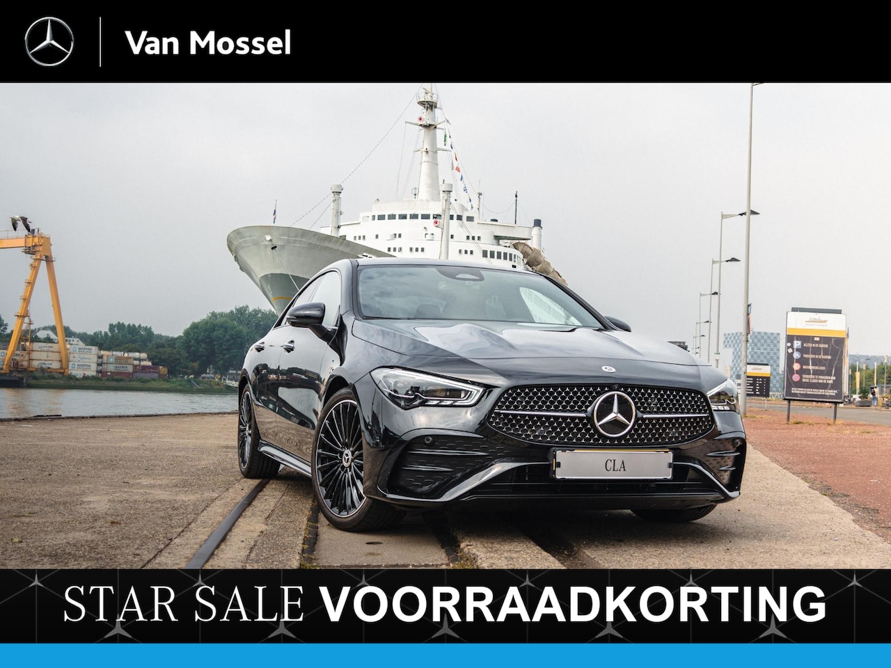 Mercedes-Benz CLA-Klasse - 180 Star Edition AMG-Line / Stoelverwarming / Achteruitrijcamera / Panorama-schuifdak - AutoWereld.nl