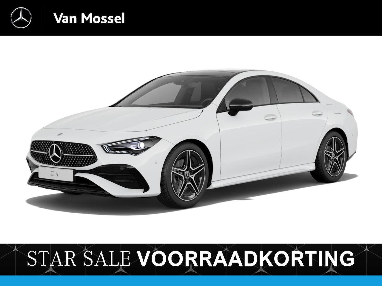 Mercedes-Benz CLA-Klasse - 180 Star Edition AMG-Line Coupe / Stoelverwarming / Achteruitrijcamera / Panorama-schuifda - AutoWereld.nl