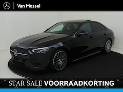 Mercedes-Benz C-klasse - 200 AMG Line / Night/ Panoramadak/ Sfeerverlichting/ 19 inch/ Burmester